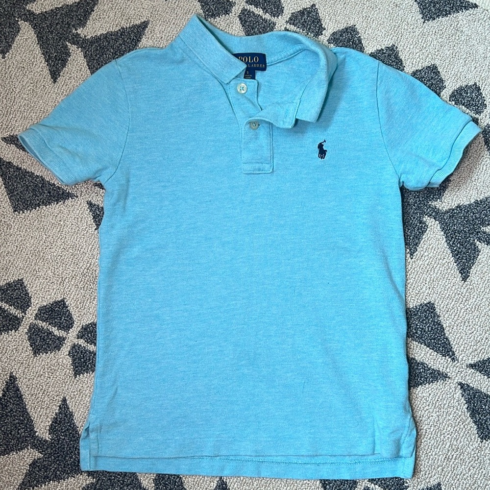 5T Ralph Lauren Light Blue Polo Shirt